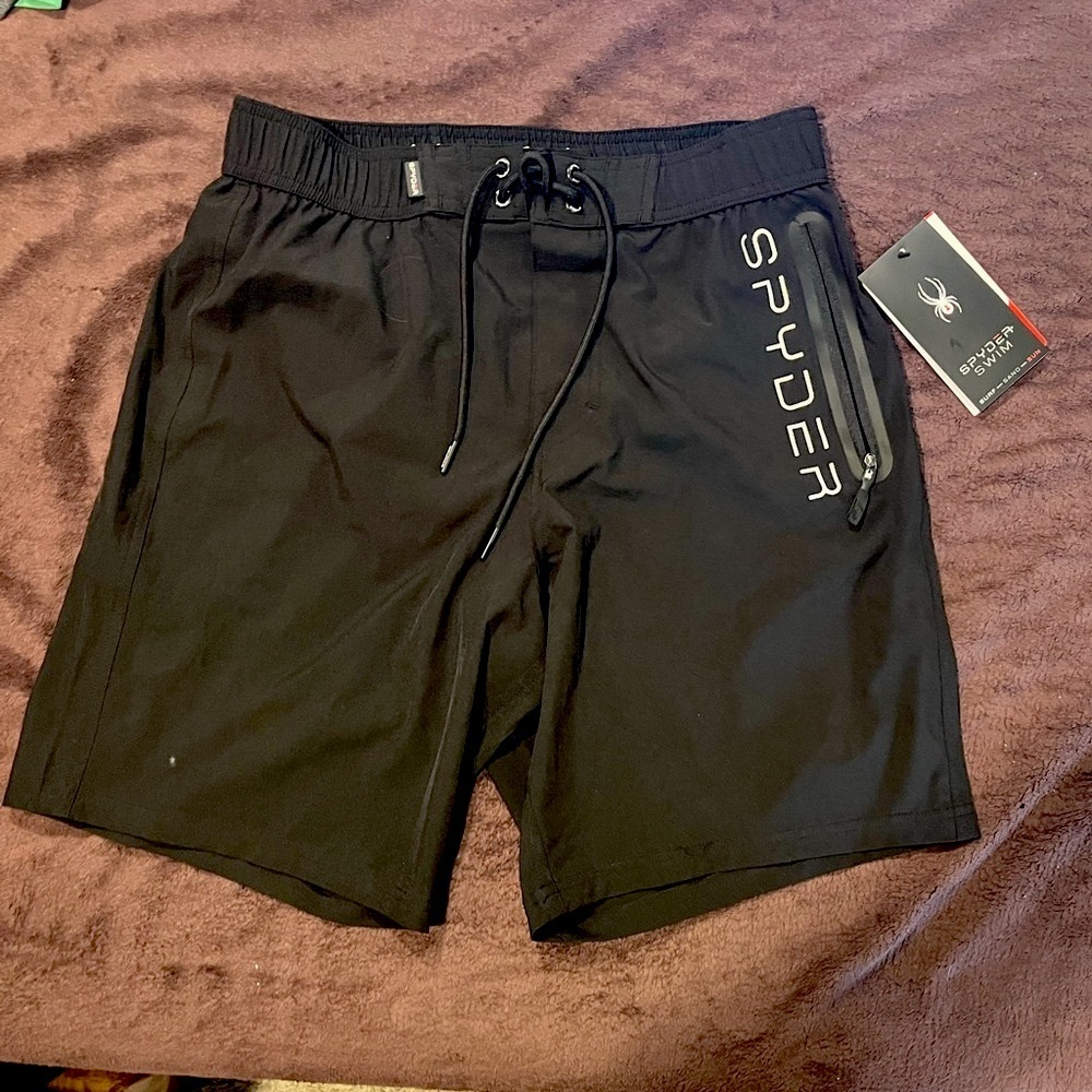 Spyder Men's Black Shorts Medium NEW